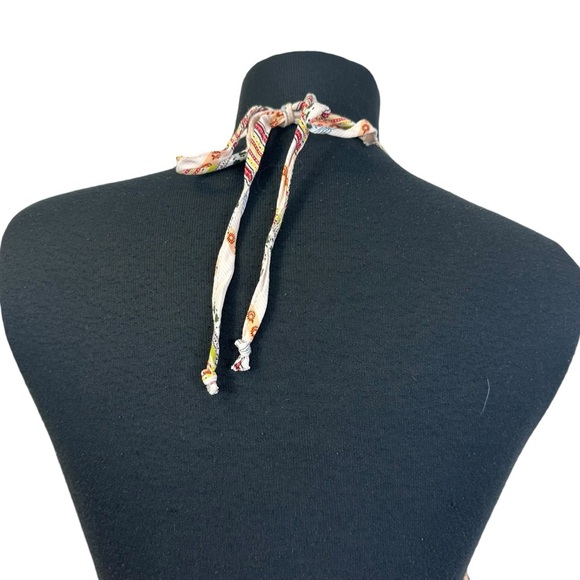 Evolutionary Printed Halter Top L - Picture 6 of 13
